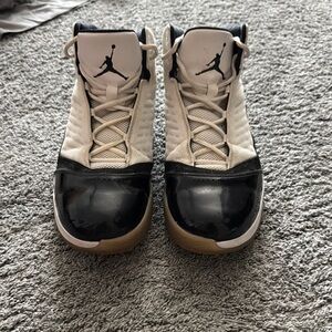 Air Jordan Black and White Sneakers